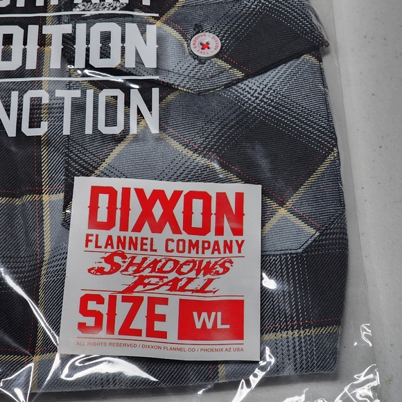DIXXON FLANNEL x SHADOWS FALL Flannel Shirt - Women's Large - Picture 7 of 11